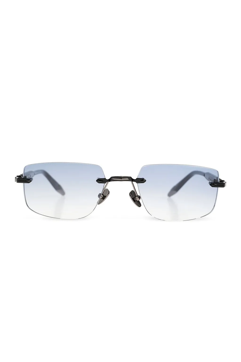 John Dalia Rimless Rectangular Sunglasses
