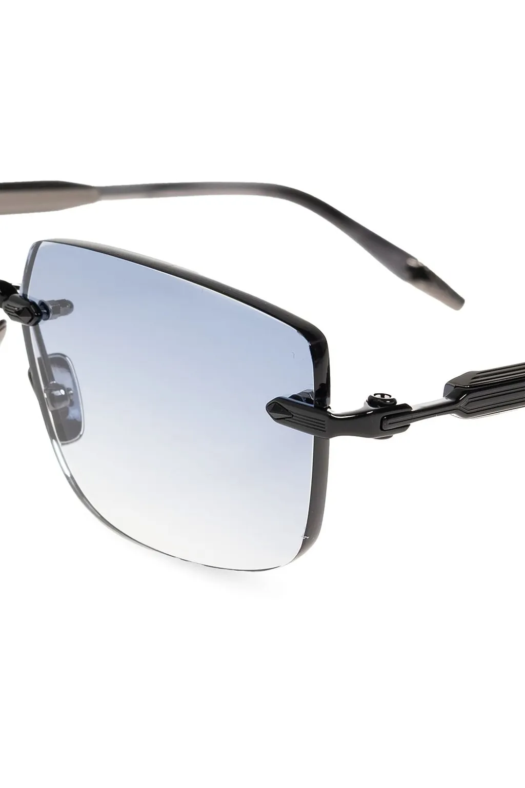 John Dalia Rimless Rectangular Sunglasses
