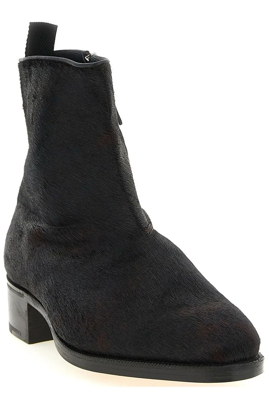 John Lobb Freddi Bristle Hide Ankle Boots