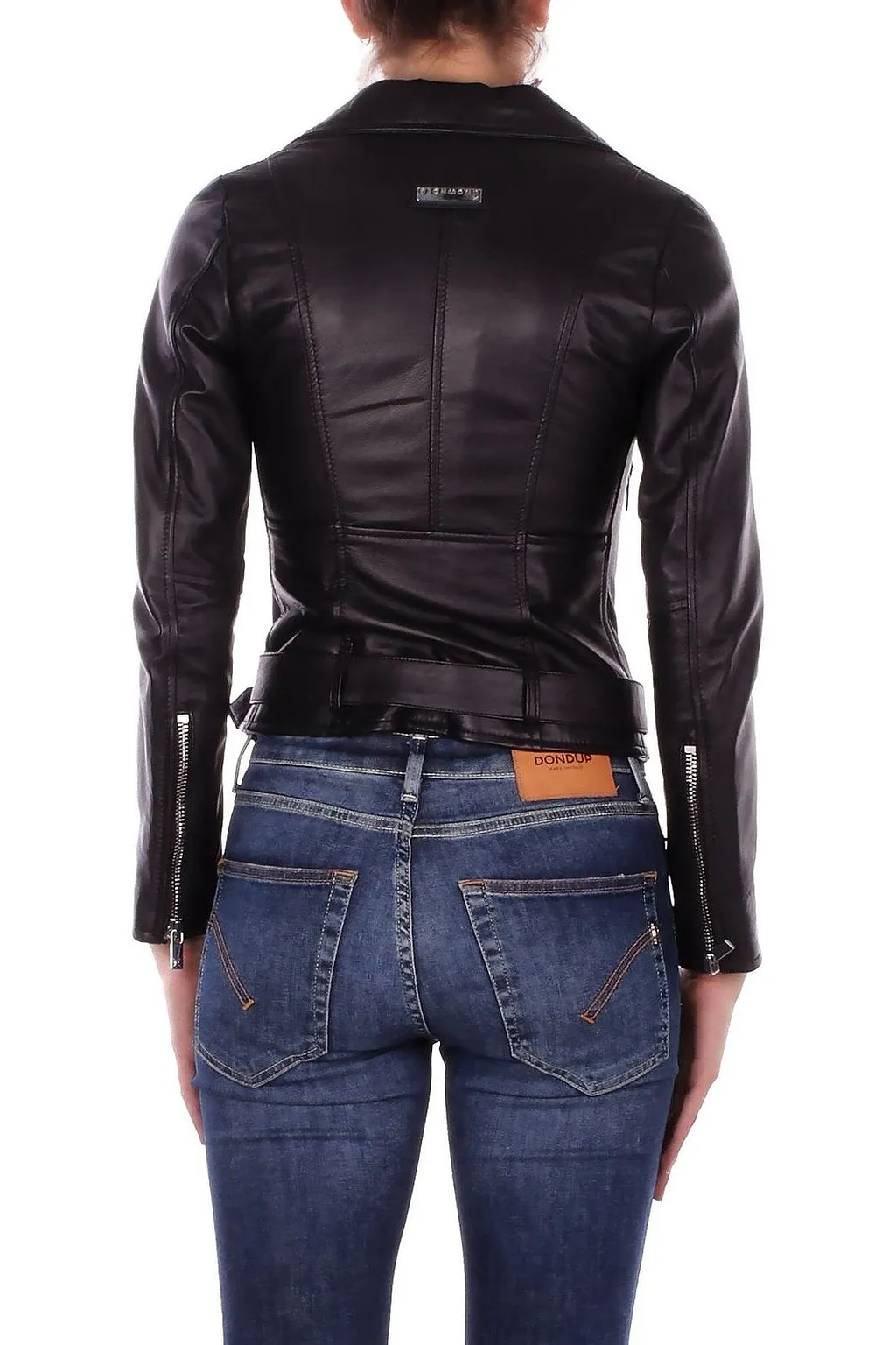 John Richmond Belted Zipped Jacket
