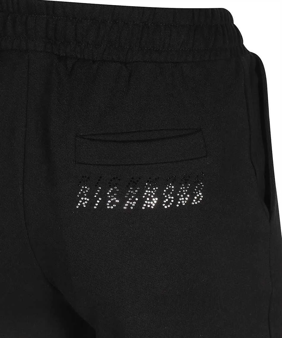 John Richmond Crystal Logo Shorts