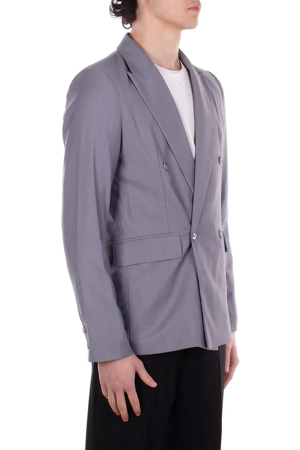 John Richmond Double-Breasted Tailored Blazer