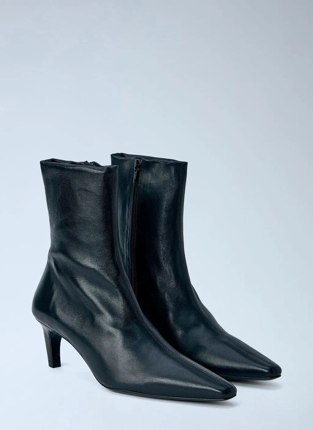 Jude Cave Pointed-Toe Ankle Boots