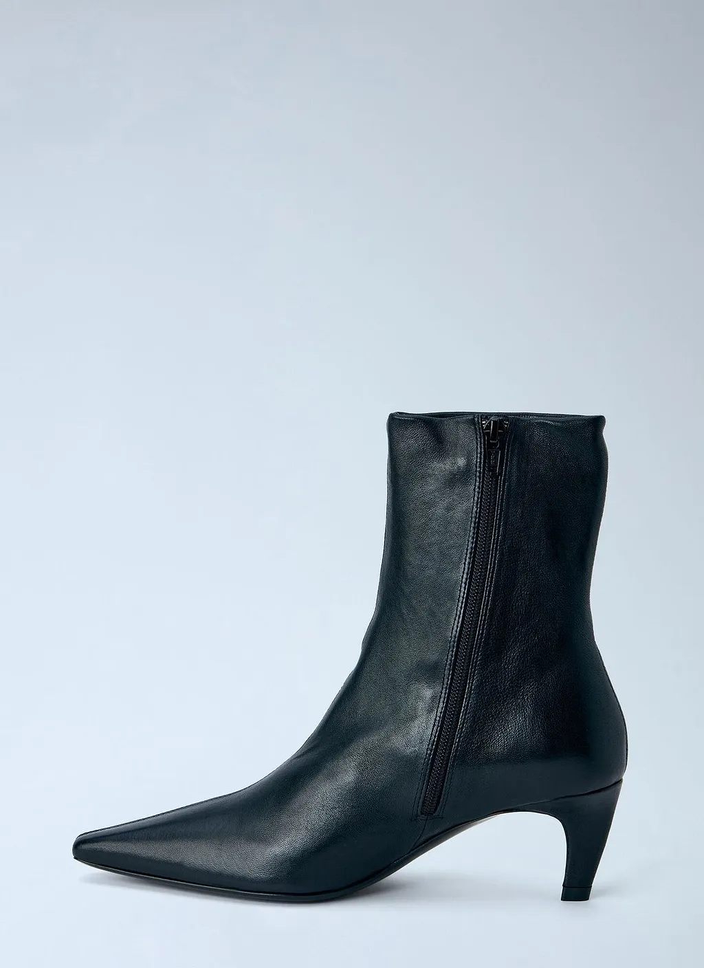 Jude Cave Pointed-Toe Ankle Boots