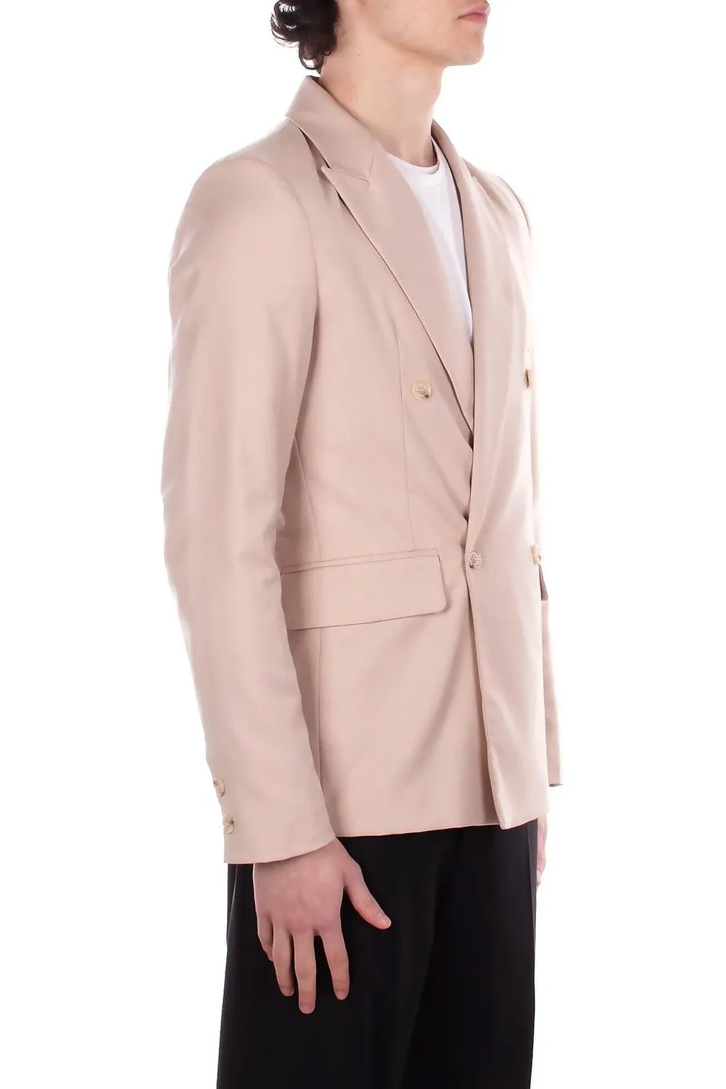 John Richmond Double-Breasted Tailored Blazer