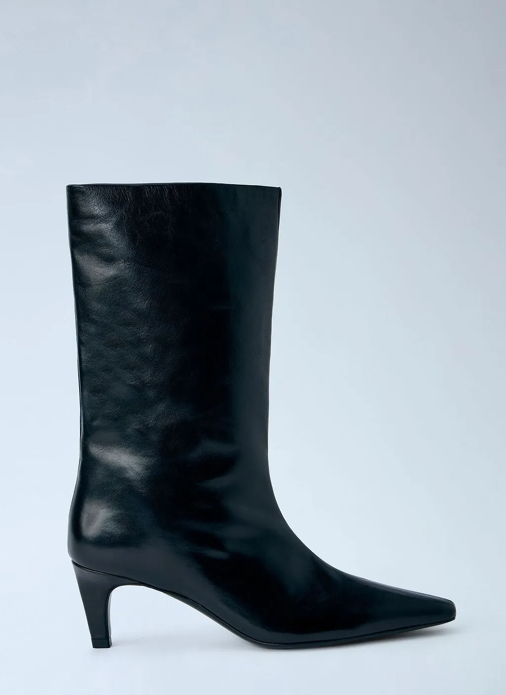 Jude Cave Mid-Calf Heeled Boots