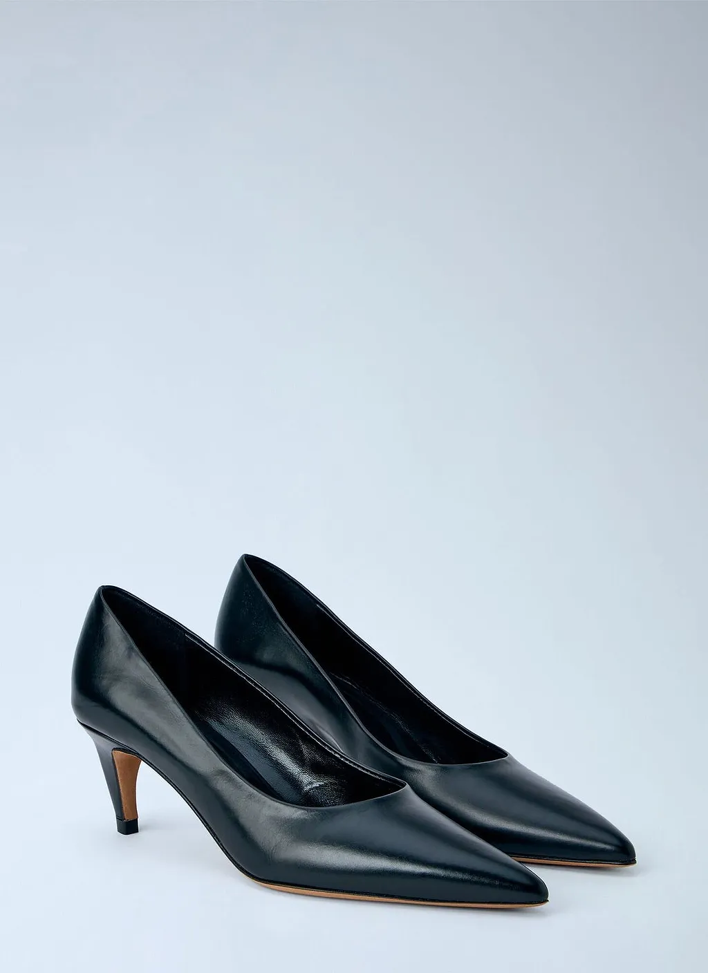 Jude Blade Pointed Low Heel Pumps
