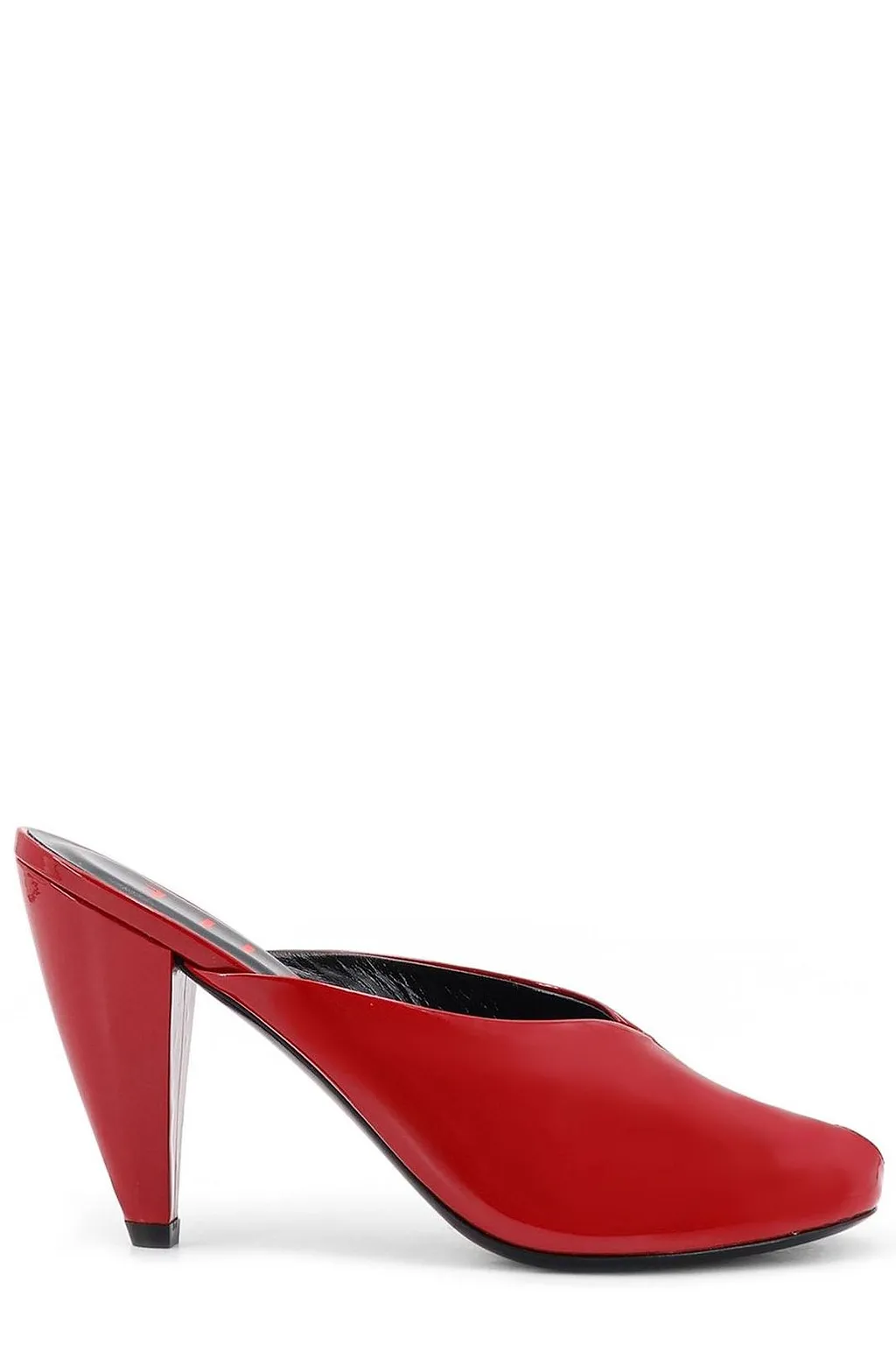 Jude Peep-Toe Cone-Heel Sandals