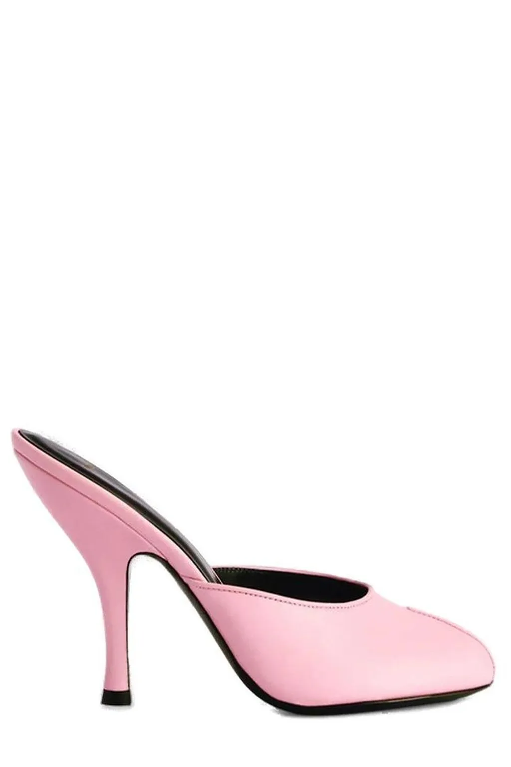 Jude Date Mule Peep Toe Slip-On Pumps