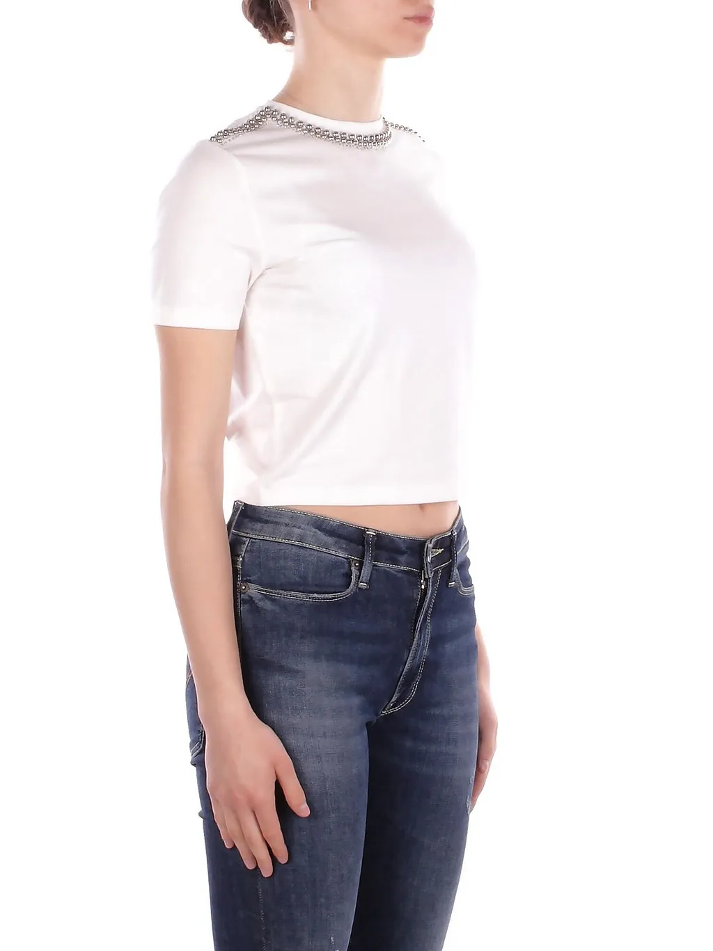 John Richmond Embellished Crewneck T-Shirt