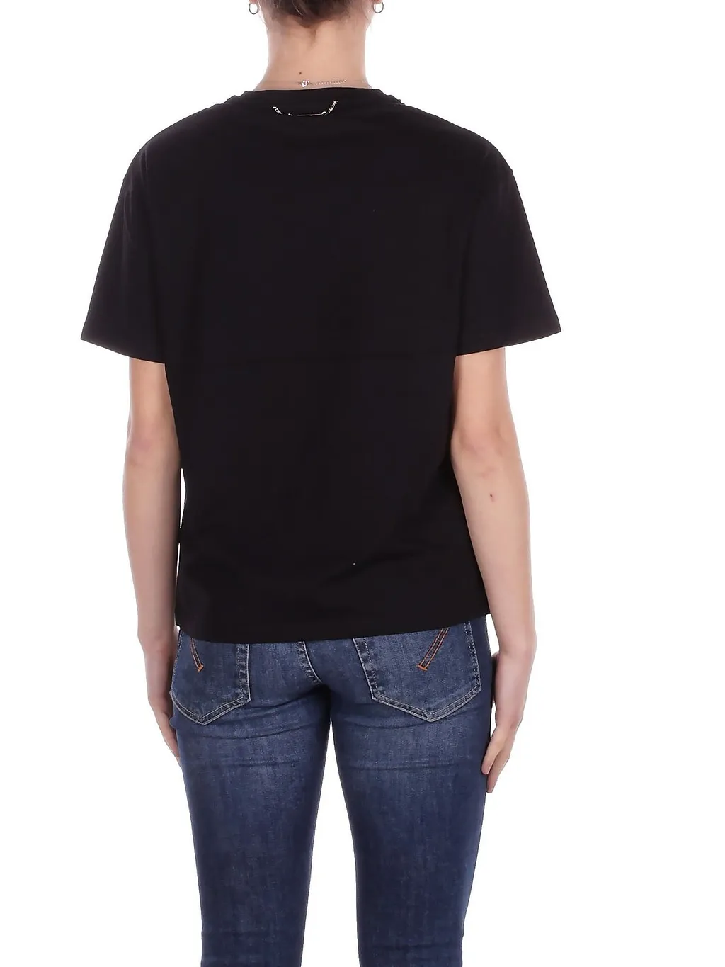 John Richmond Embellished-Neck T-Shirt