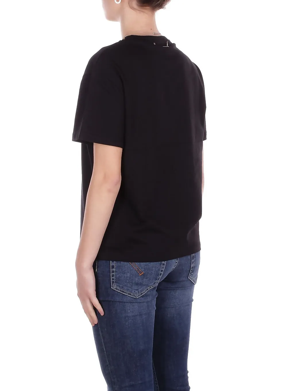 John Richmond Embellished-Neck T-Shirt