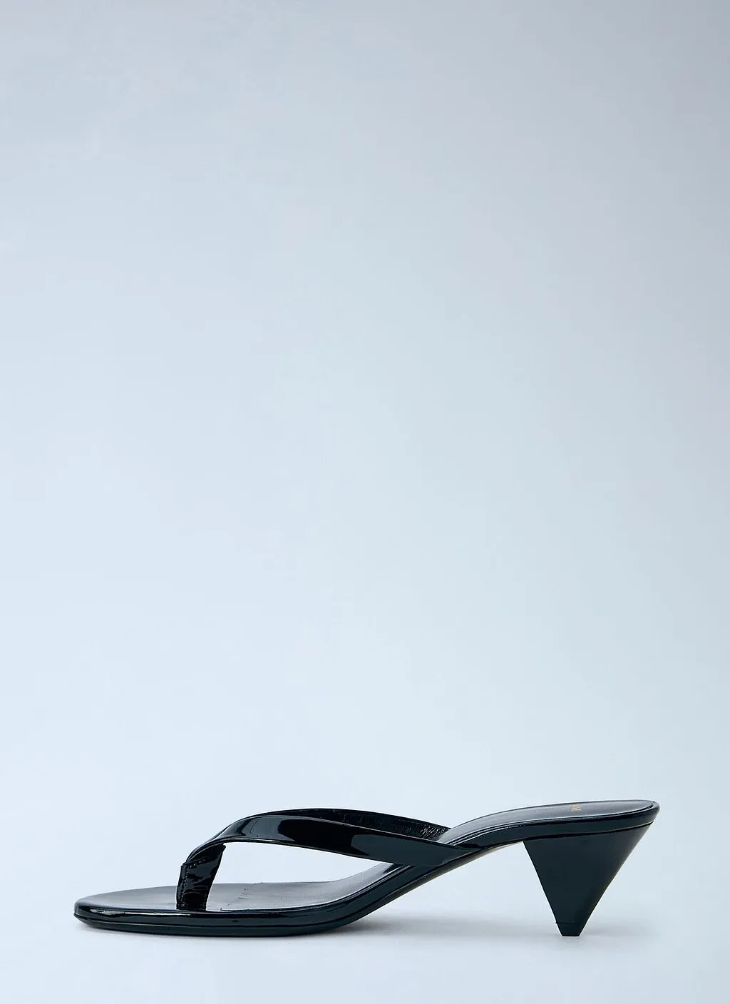 Rooty Patent Thong Heeled Sandals