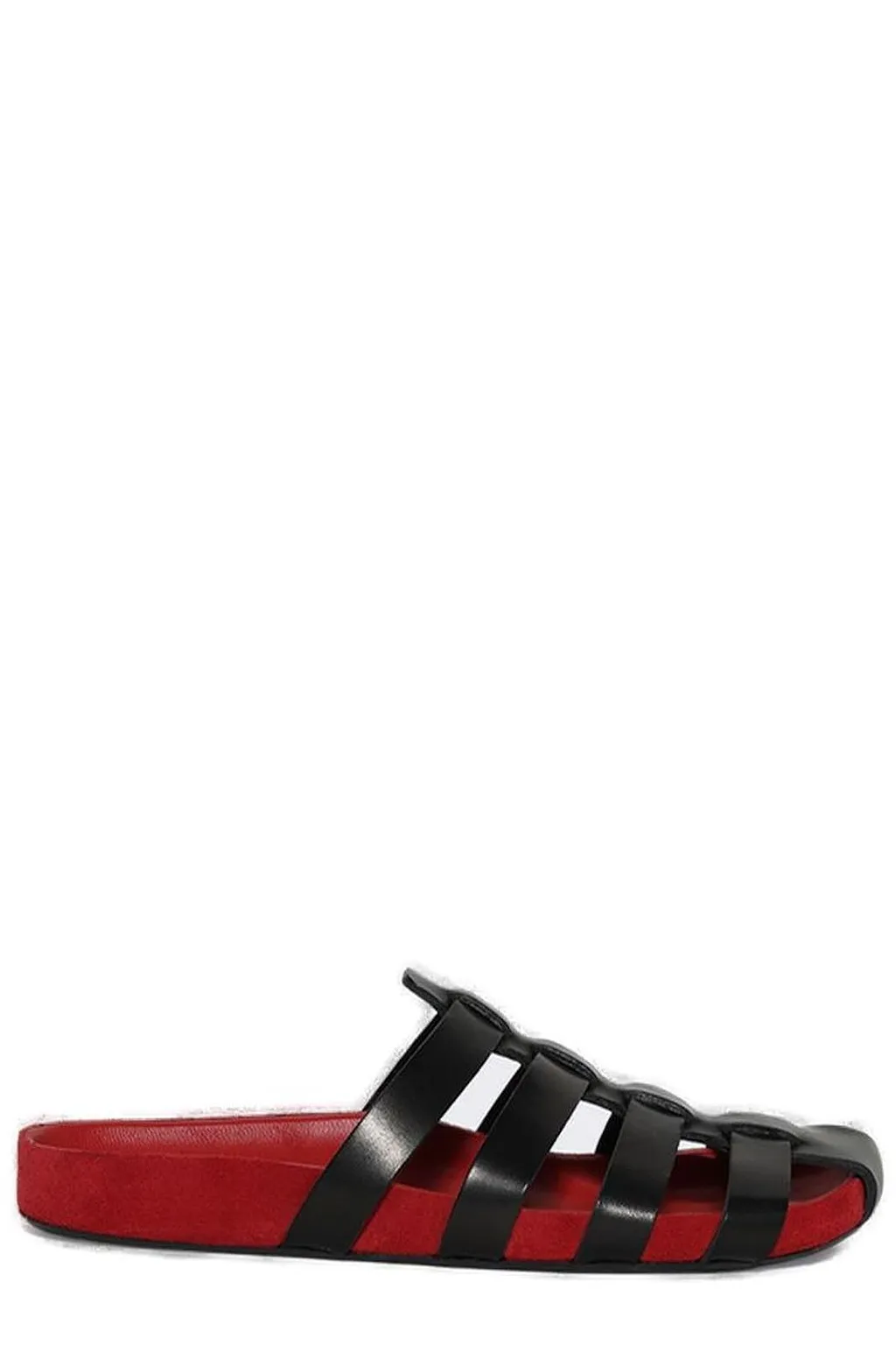 Dusty Cage Slip-On Sandals