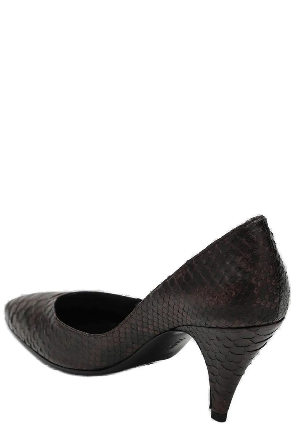 Jude Pointed Toe Embossed Pumps