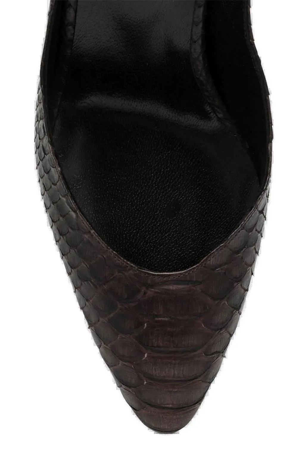 Jude Pointed Toe Embossed Pumps