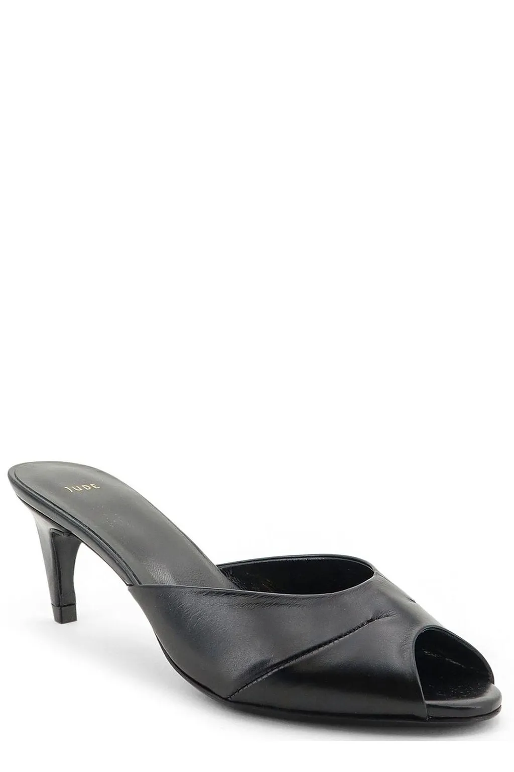Jude Stitched Open Toe Mules