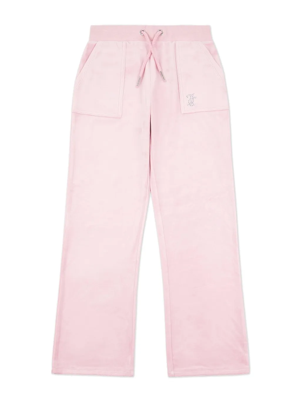 Juicy Couture Kids Drawstring Velvet Trousers