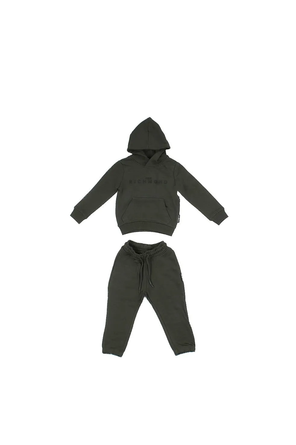 John Richmond Junior Drawstring Hooded Tracksuit Set