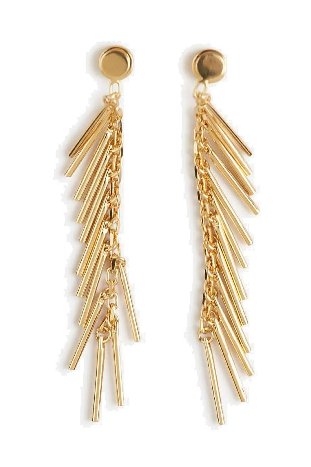 Teardrop Chain Earrings