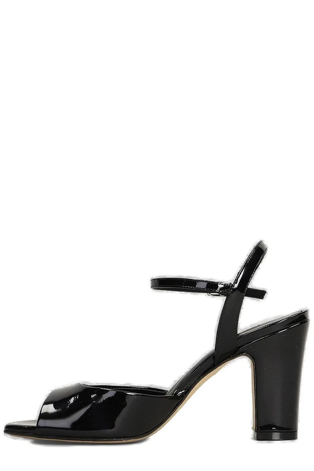 Julie Dee Buckle-Fastened Block Heeled Sandals