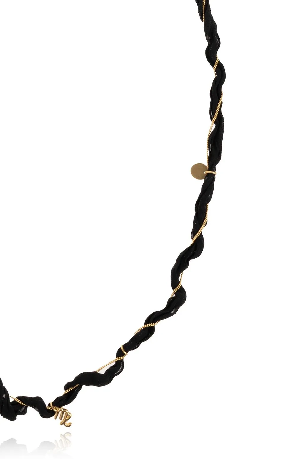 Jil Sander Twisted Chain Designed Long Necklace