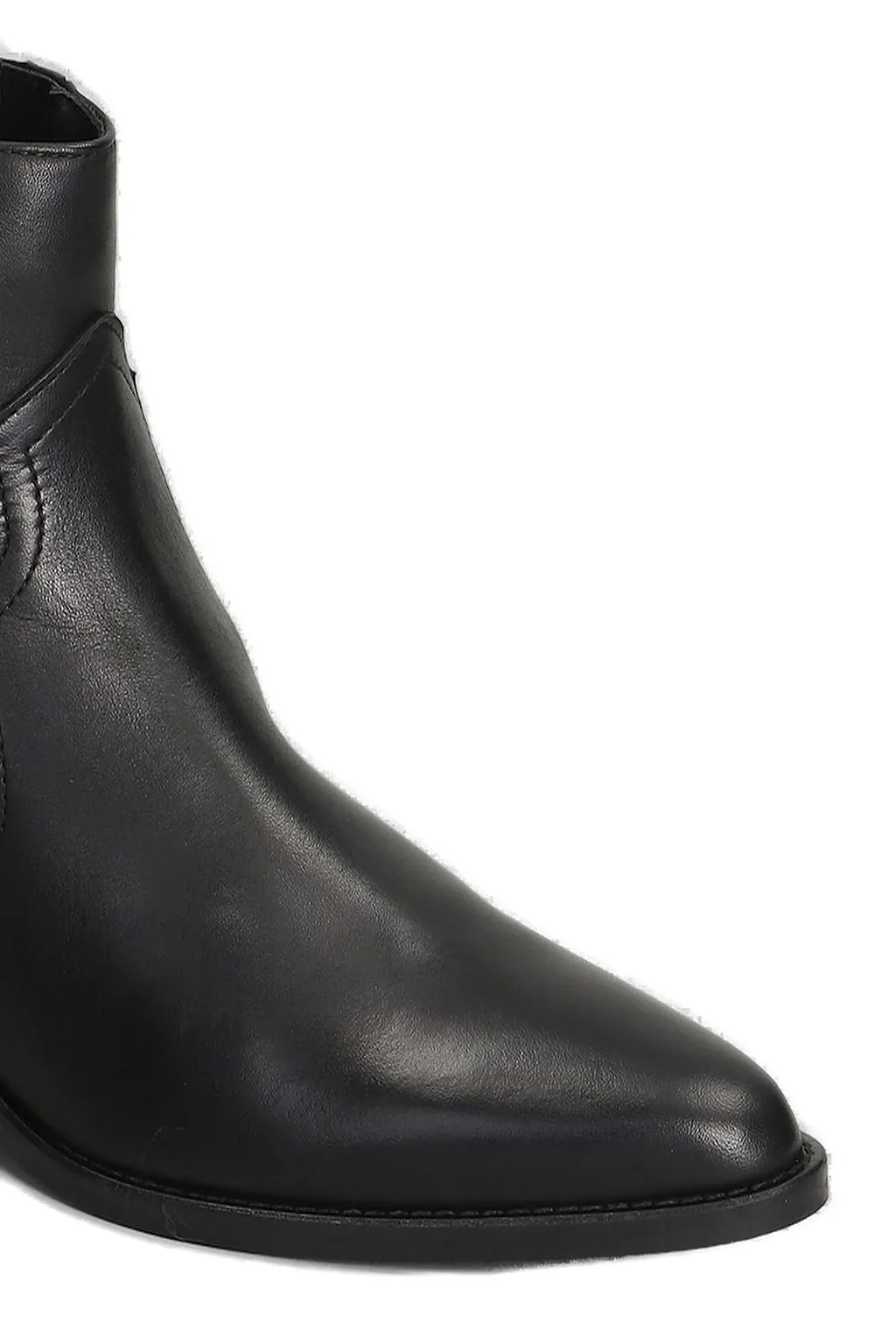 Julie Dee Pointed Toe Block Heeled Boots