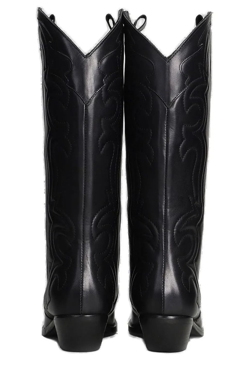 Julie Dee Pointed Toe Embroidered Boots