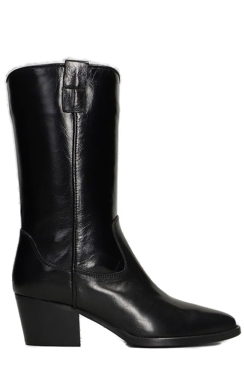Julie Dee Pointed Toe Texan Boots