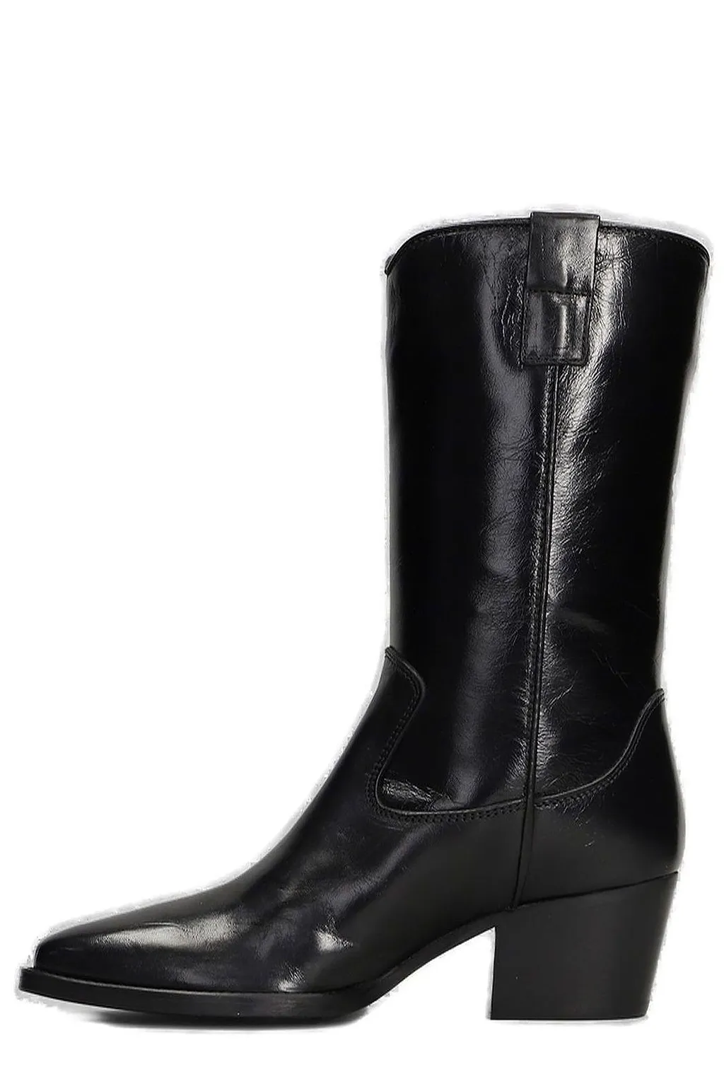 Julie Dee Pointed Toe Texan Boots