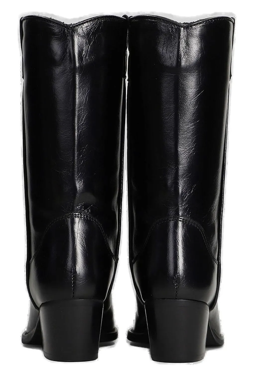 Julie Dee Pointed Toe Texan Boots