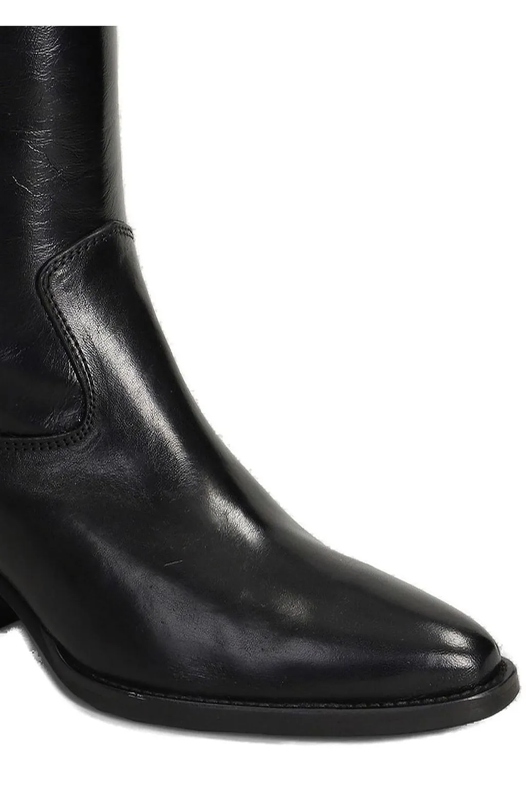 Julie Dee Pointed Toe Texan Boots