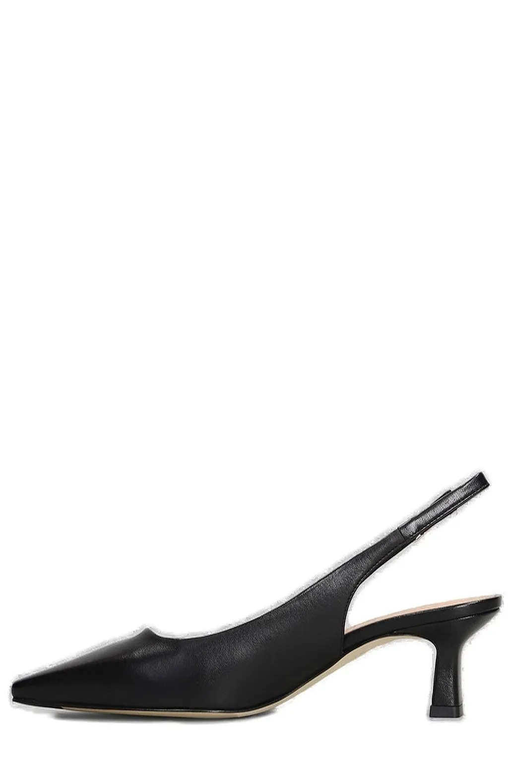 Julie Dee Pointed-Toe Slingback Pumps