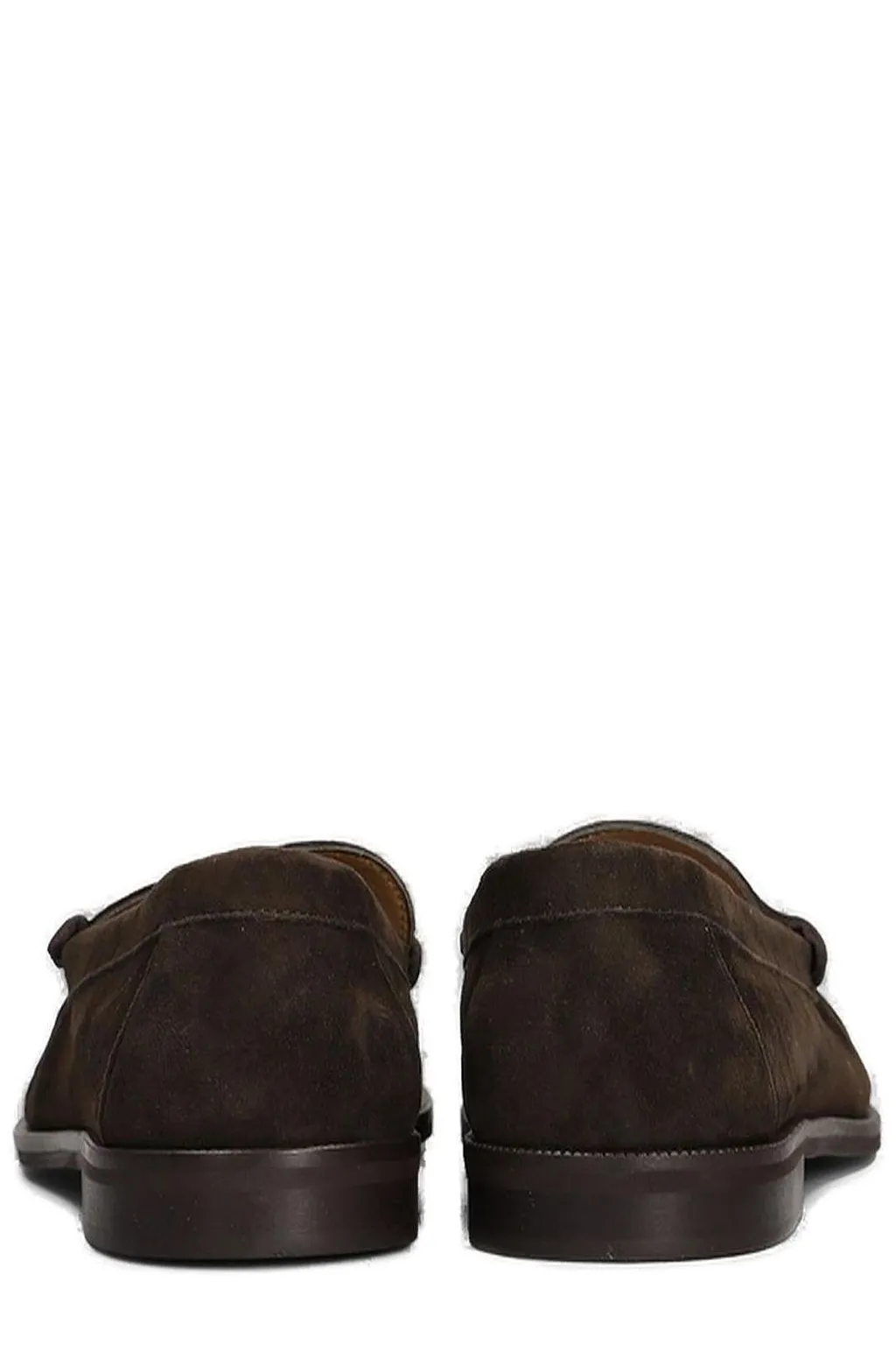 Julie Dee Ruched Round Toe Slip-On Loafers
