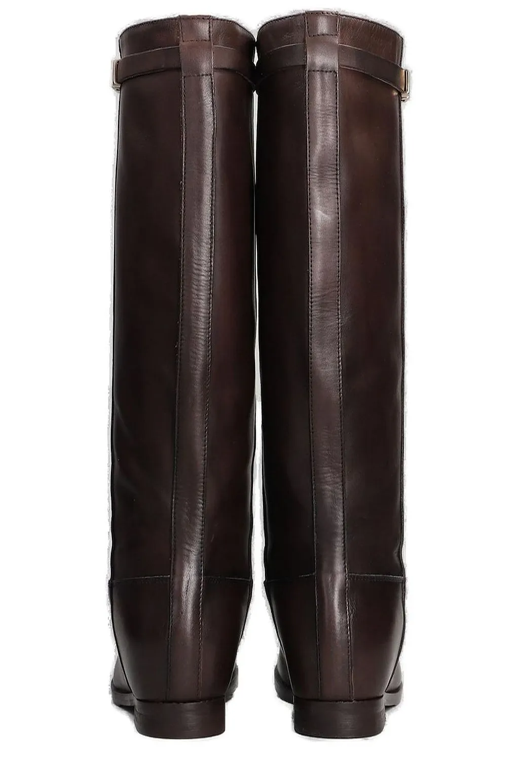 Julie Dee Turn-Lock Round-Toe Boots