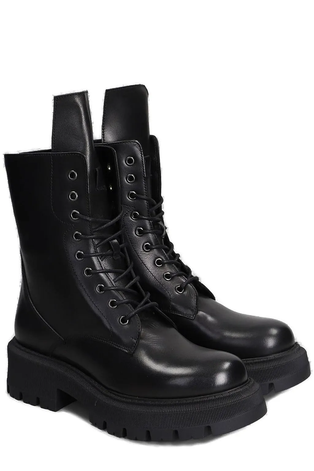 Julie Dee Zipped Combat Boots