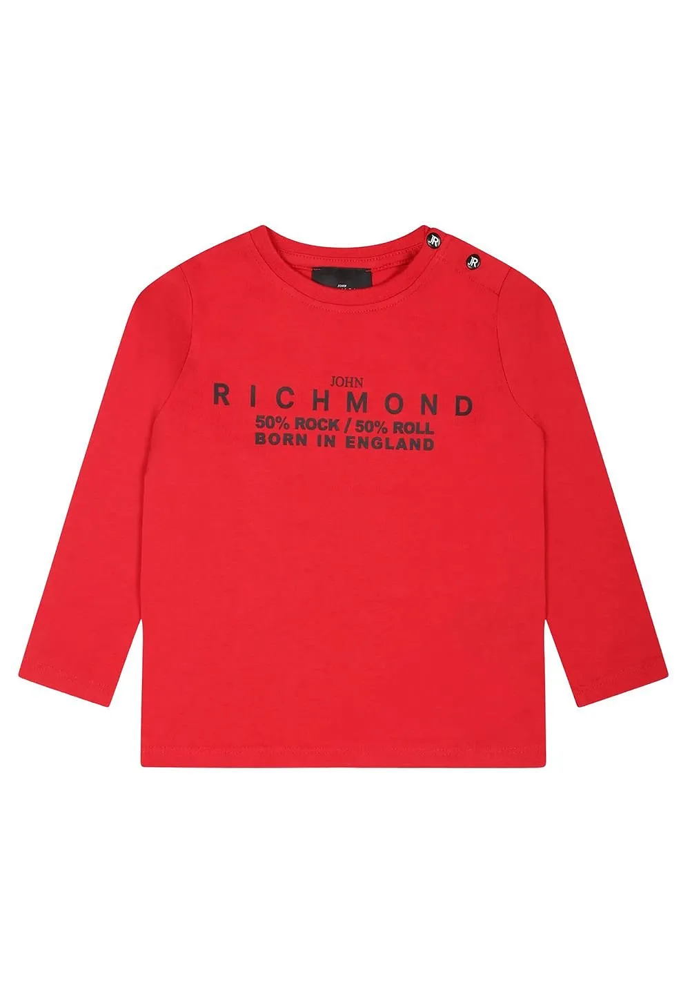 John Richmond Kids Logo Printed Long Sleeved T-Shirt