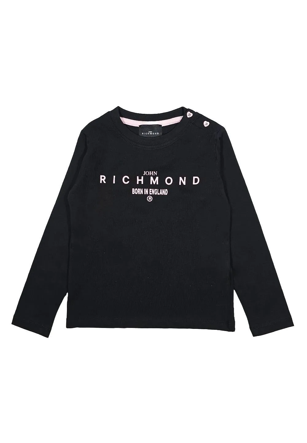 John Richmond Kids Logo Printed Long Sleeved T-Shirt