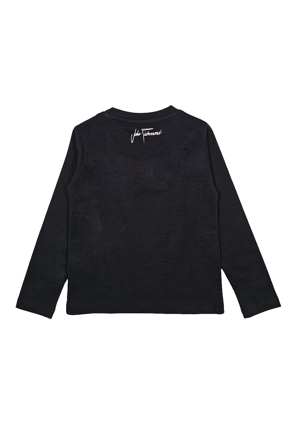 John Richmond Kids Logo Printed Long Sleeved T-Shirt