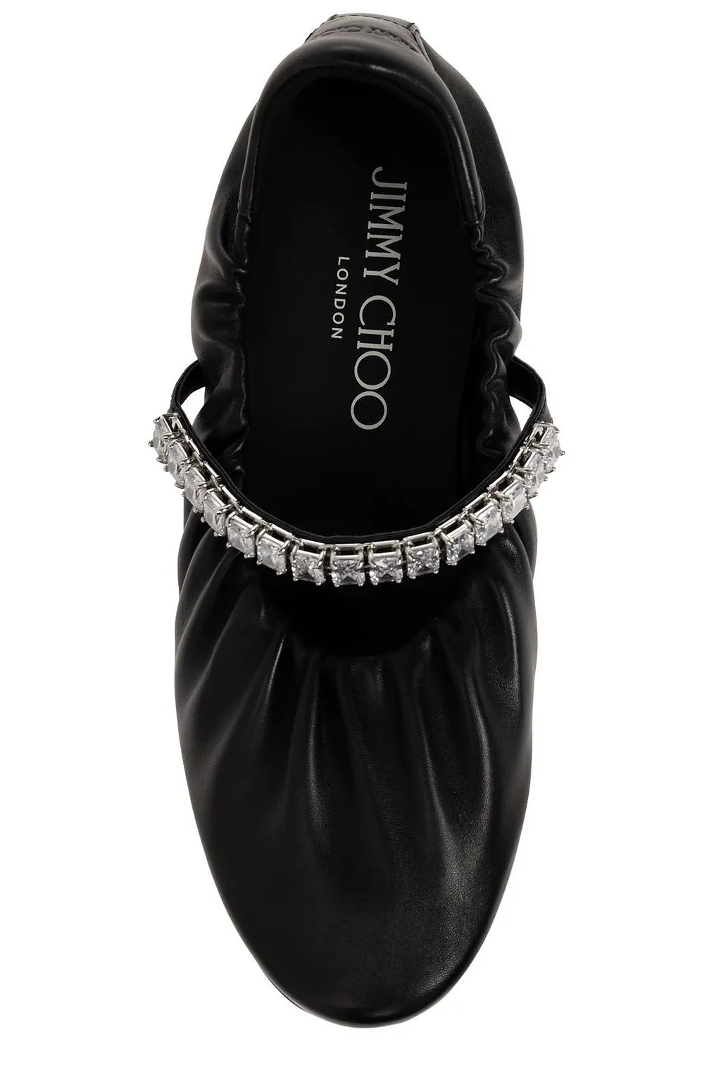 Jade Embellished Ballet Flats