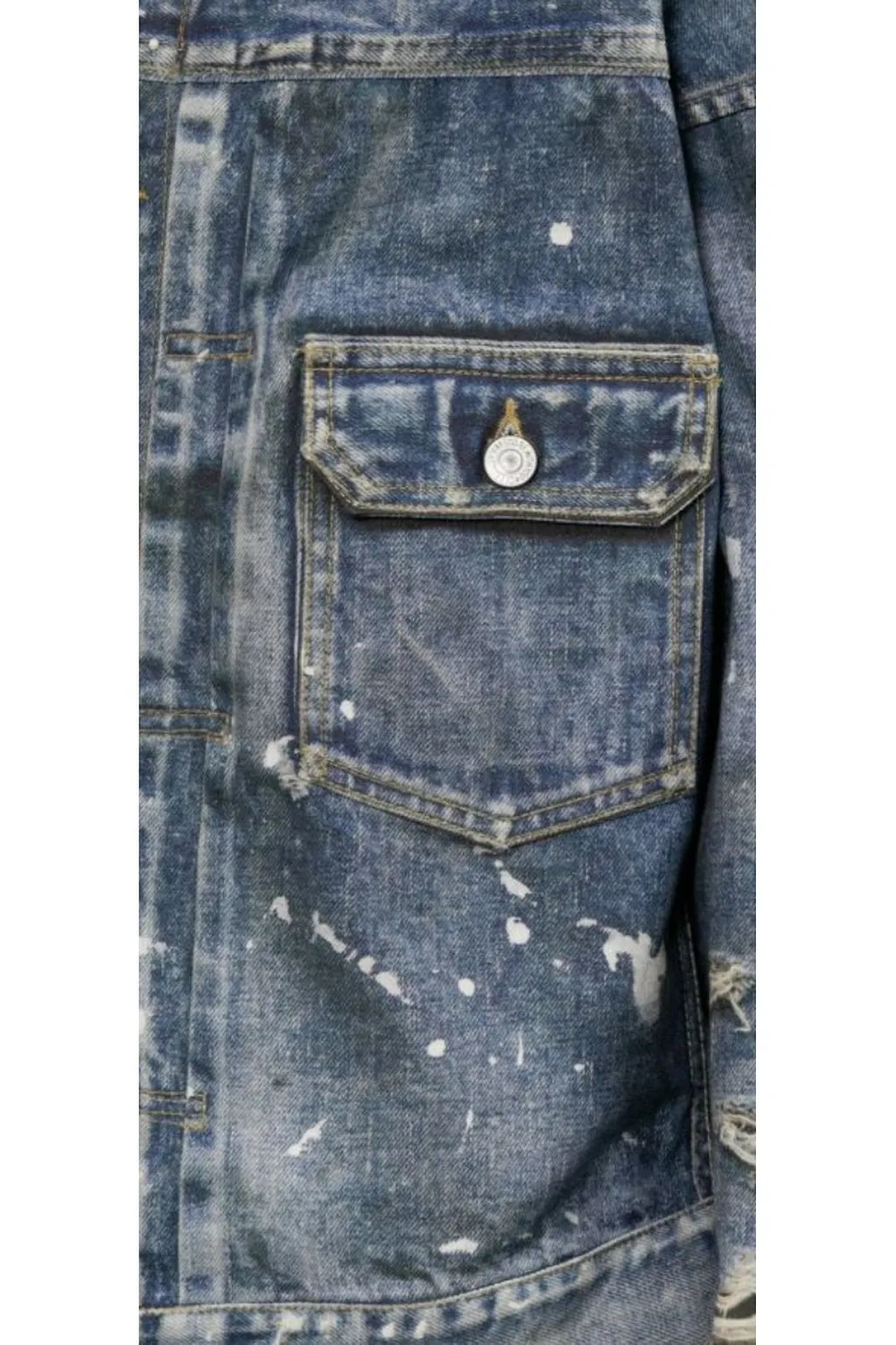 Junya Watanabe Distressed Denim Jacket