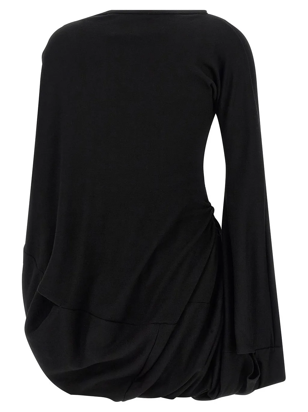 Junya Watanabe Draped Asymmetric Long Sleeve Top
