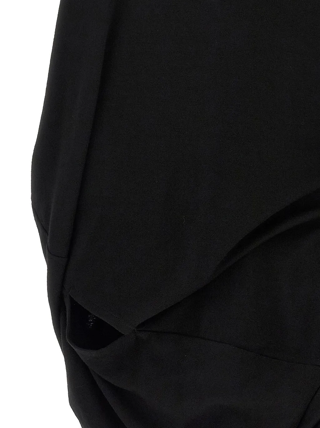 Junya Watanabe Draped Asymmetric Long Sleeve Top