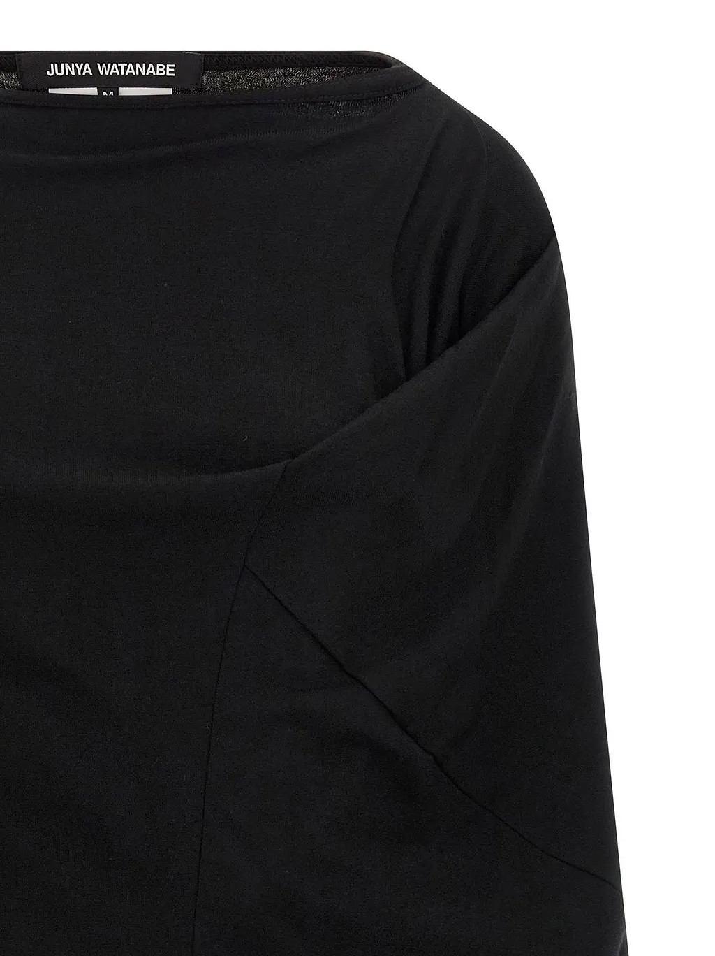 Junya Watanabe Draped Asymmetric Long Sleeve Top