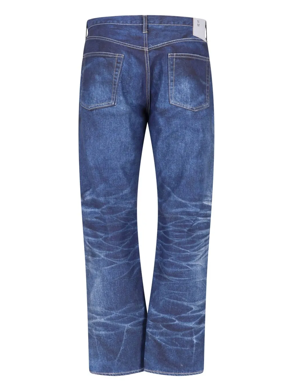 Junya Watanabe Distressed Straight Leg Jeans