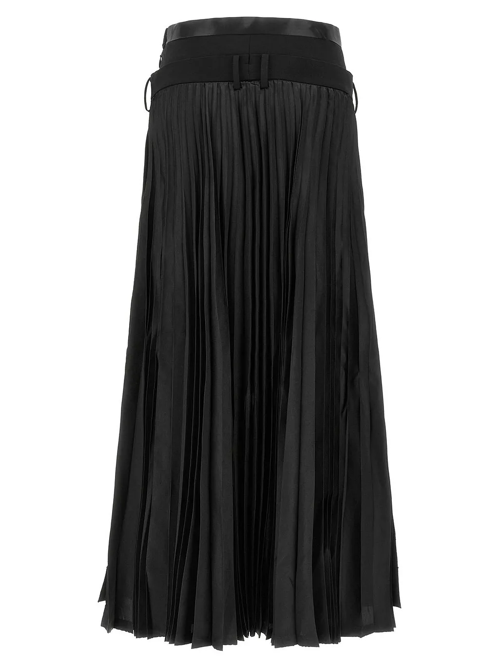 Junya Watanabe Hybrid Pleated Wide-Leg Pants
