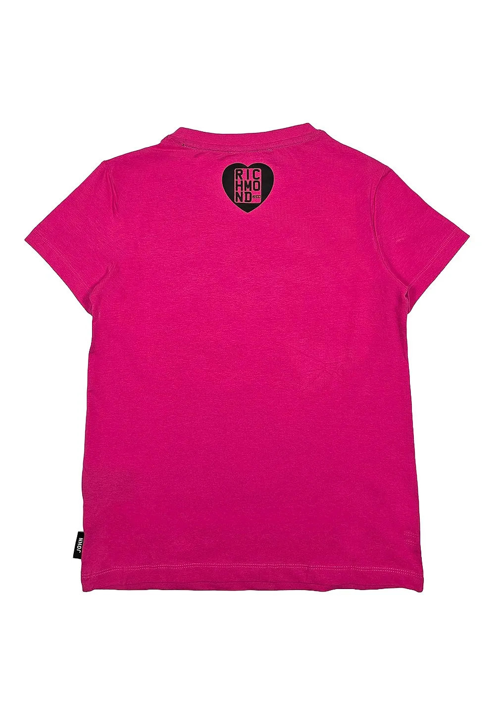 John Richmond Junior Photograph-Print Crewneck T-Shirt