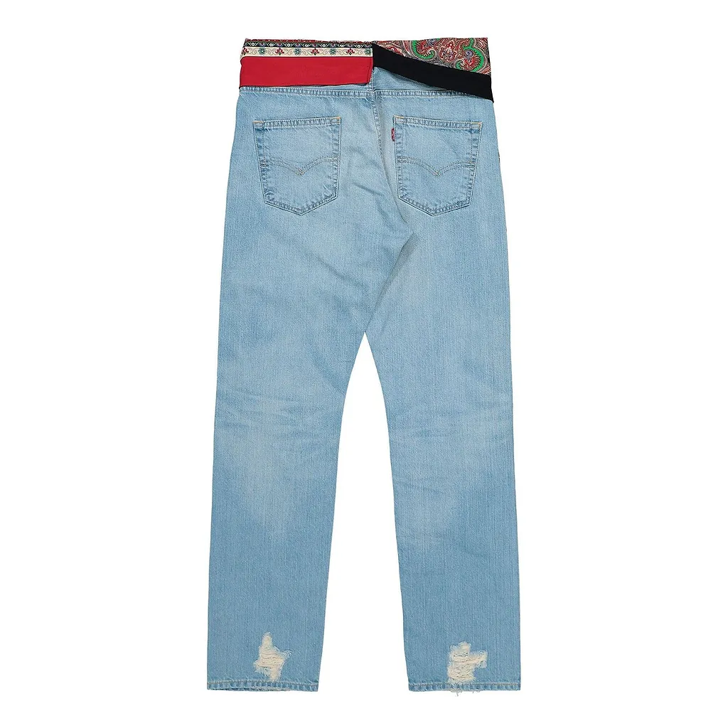 Junya Watanabe Man Bandana Straight Leg Jeans