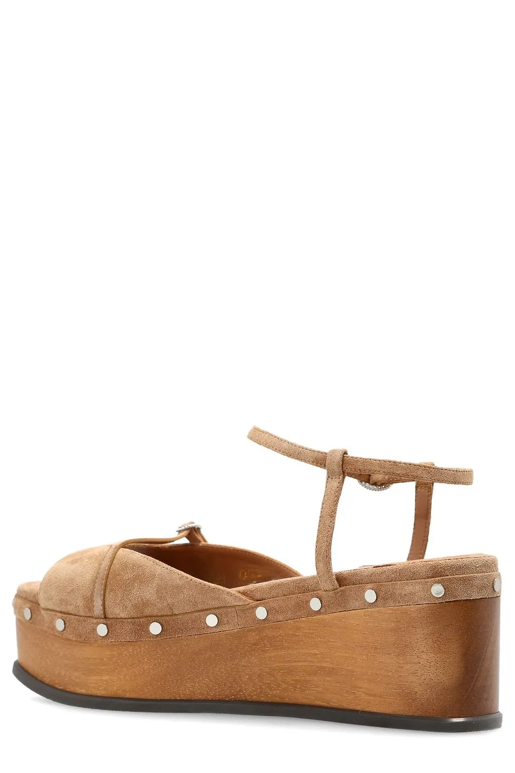 Kata 60 Velvet Wedge Sandals