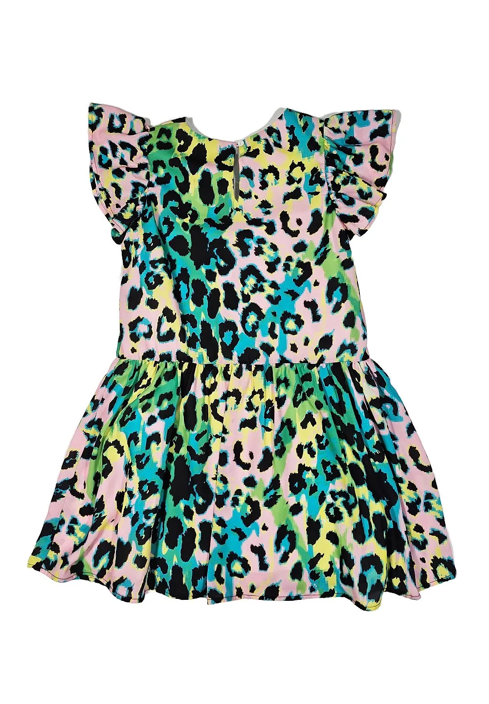John Richmond Junior Ruffle Leopard-Print Dress
